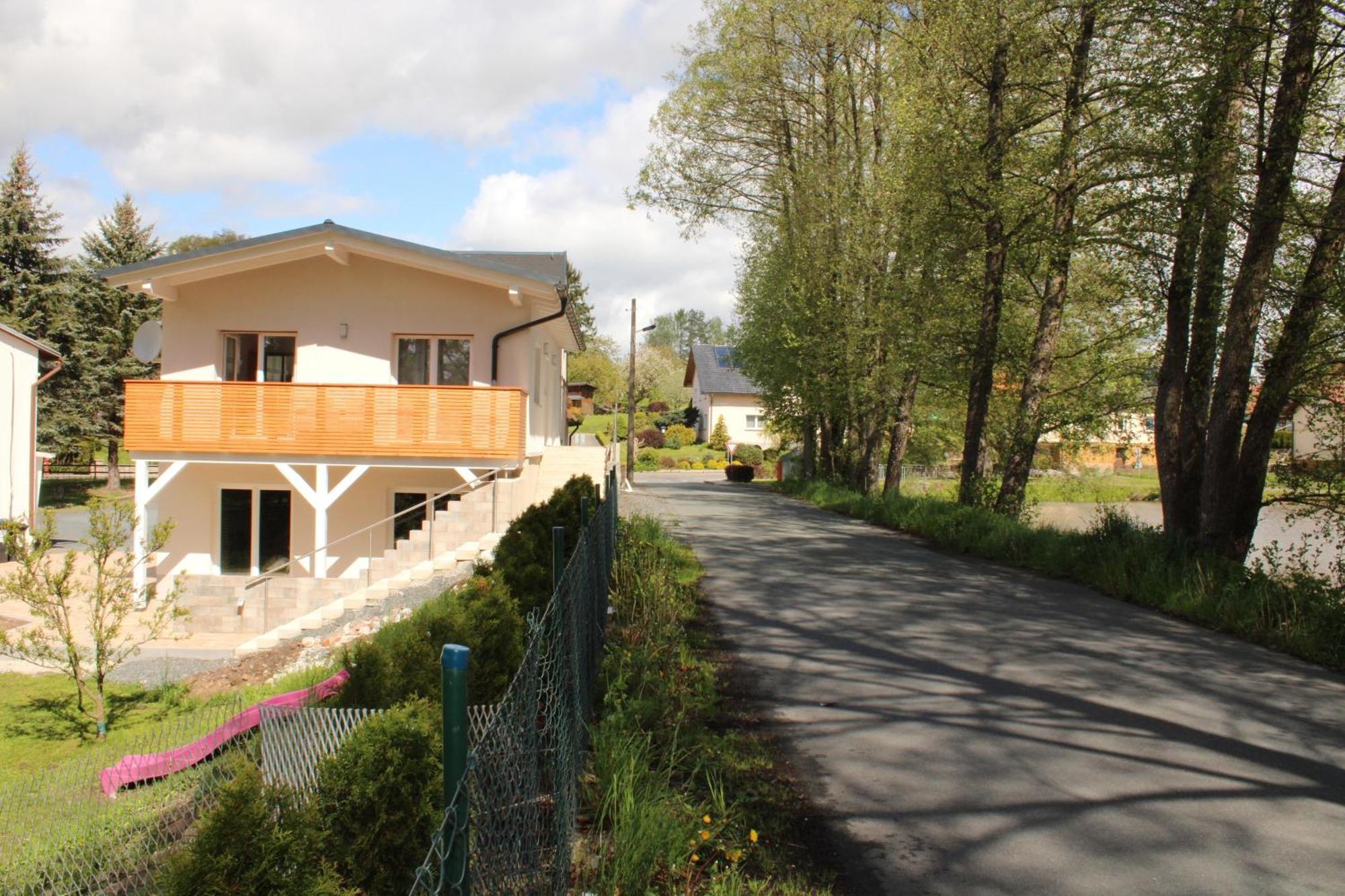 Ferienhaus Am Muehlteich Appartement Lindenberg  Buitenkant foto